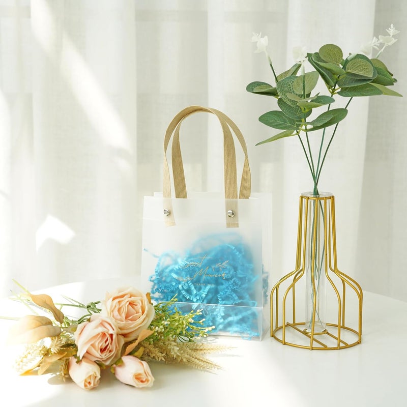 Bobobag - 4oz Crinkle Cut Paper Shred Filler Recyclable Gift Wrap Confetti Raffia Grass Shred Paper for Easter Baskets Filler Creative Eggs Decor (Blue) - Image 4
